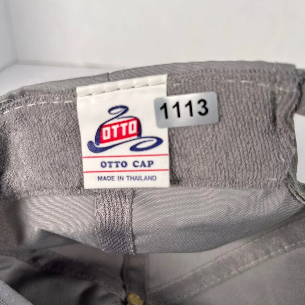 SISCO SUPREME TEAM Gray Baseball Cap‎ Otto Cap Embroidered Logo Chain Accent